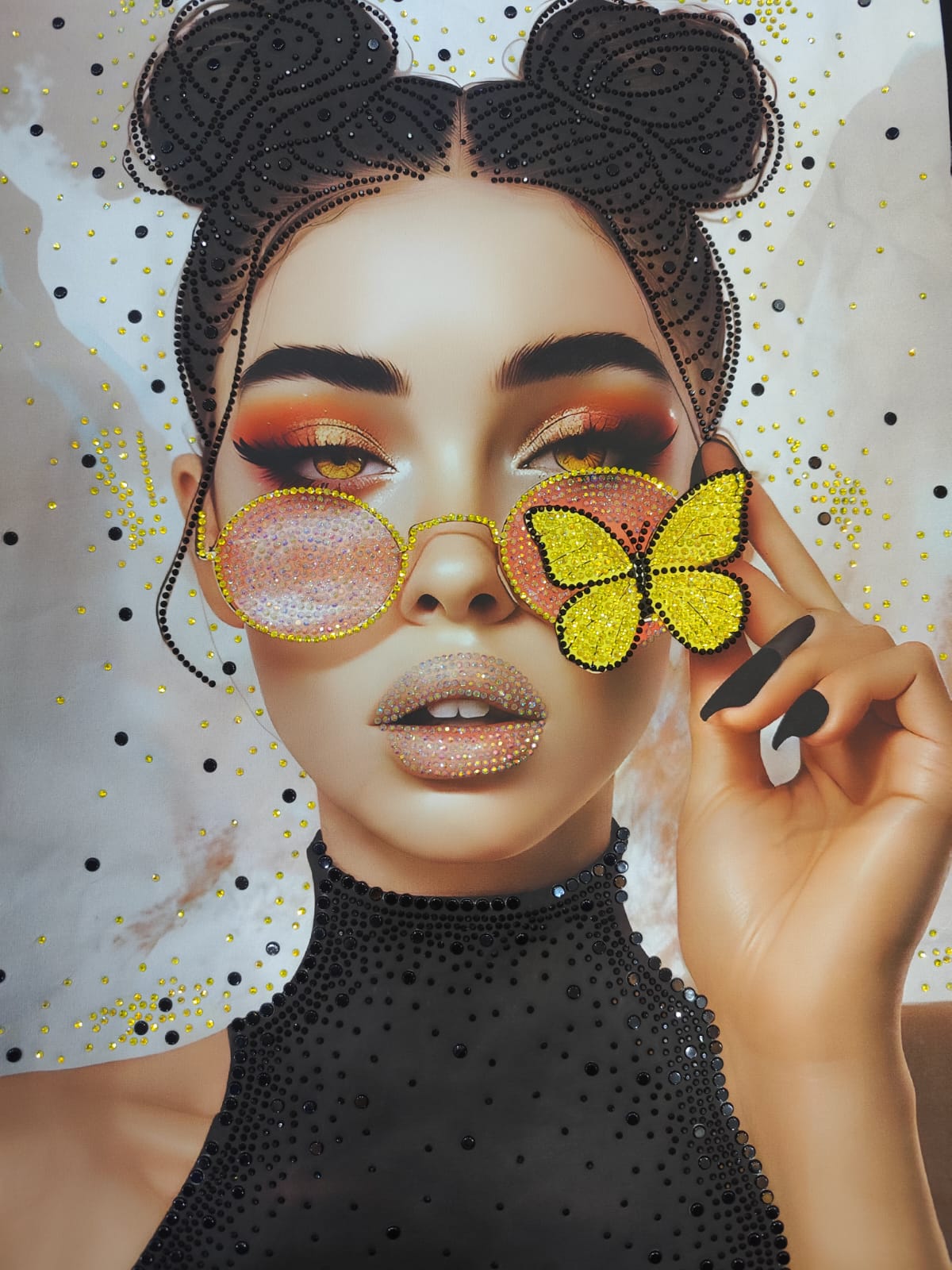 Butterfly Muse Mocha Oversized Graphic T-Shirt